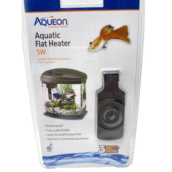 Aquatic Flat Heater 5W Fish Tank Heater Small Tropical Fish Tank Submersible - Picture 2 of 6